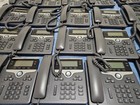 Lot Of 40 Cisco 7841 Ip Phone Cp7841k9 Cisco Business Phone W  Stand And Headset
