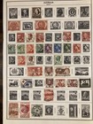 Australia Stamp Collection On Stock Pages 