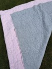 Girls Hello Kitty Pottery Barn Gray pink Reversible Full Size Quilt