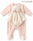 30-piece New Baby Girl Gift Set  Newborn Essentials Girl Gift Box