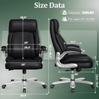Executive Office Chair  Ergonomic Desk Chair  500lbs Heavy Duty Comfy Compute   