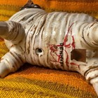 Mid Century Modern Danish Ceramic Ram Signed Denmark Vintage Decor 3 5    X 3   