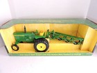 2001 Vtg John Deere 3020 Tractor With 4 Bottom Plow 1 16th Scale New In Orig Box