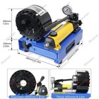 Hydraulic Hose Crimper Pipe Clamping Machine With 8 Sets Dies 10mm-31mm 5600kn