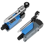 Qwork Me-8108 Adjustable Roller Lever Arm Momentary Limit Switch  2 Pcs    