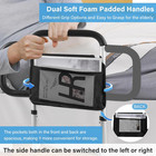 Bed Safety Rails For Elderly Adults  Adjustable Bed Guard Railing With Storage B