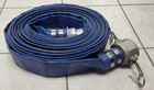 2  Lightweight Discharge Hose Tube Blue Lay Flat Pvc 50 