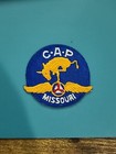 1960 s Era Missouri Wing Civil Air Patrol-cut Edge-embroidered-snow Back Patch 