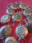 Vintage Jewish Hebrew Olive Wood   Brass Belt   Necklace Judaica Judaism Israel