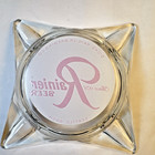 Vintage Rainier Beer Clear Glass Ashtray Seattle Wash Sicks Reinier Brewing Co