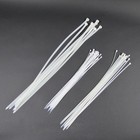 Assort Size Heavy Duty Xl Nylon White Zip Tie Down Set Plastic Cable Wire Strap