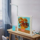 Rug Hooking Punch Needle Tufting Frame  stand Adjustable Homemade Sturdy 80 67cm