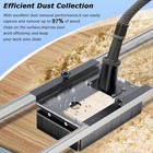 Router Skid Dust Collection Hood  Router Sled For Flattening Slabs