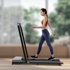 Returned 2-in-1 Folding Treadmill Walking Jogging Machine Under Desk Treadmill