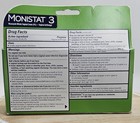 Monistat 3-day Yeast Infection Treatment - 0 18 Oz  540201 