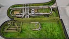 Vintage 1924 Buescher True Tone C Trumpet Silver Plate Low Pitch Lp 162231 W    