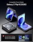 Poetic Spartan Case For Samsung Galaxy Z Flip 8   7 With Kickstand Hybrid Cover