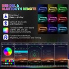 Vland Headlights W rgb Drl Sequential Turn led Bulbs For Dodge Charger 2011-2014