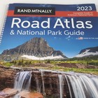 Very Good Rand Mcnally 2023 Road Atlas  National Park Guide Spiral-bound Rv Camp