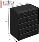 Acrylic Makeup Organizer - Organization And Storage Case For Cosmetics Make Up  