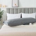 Cotton Blend Body Pillow Cover Breathable Long Pillowcase Envelope Closure