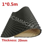 1 Sheet Sound Absorber Soundproof Foam Thickening Rever Control For Car Interior