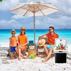 Electric Cooler   Warmer 27l Portable Car Fridge Thermoelectric 12v Refrigerator