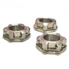 M18 M20 M22 M24x1 5mm Titanium Flange Nuts For Motorcycle Car