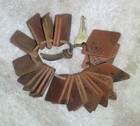 39 Vintage Original Leather Key Fobs Key Tags From Hotel Ormond 1888 Total Of 39