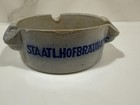 Vintage Hofbr  uhaus M  nchen  hb  Salt Glaze Stoneware Ashtray