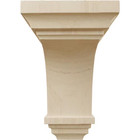 Ekena Millwork Wood Corbel Mini Jefferson 3 1 2 X 6 X 3 3 4 Rubberwood Mantel