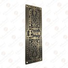 Hardware Decorative Brass Push Plate  10 2 Inch  push   Antique Brass 