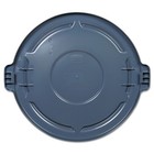 Rubbermaid Commercial 264560gy 24 5 In  Brute Self-draining Lids - Gray New