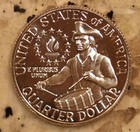 1976-s Washington Bicentennial  Silver Proof  Quarter 40  Silver