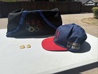 Team Usa Olympic Memorabilia  1992 Barcelona Summer Olympics  Hat  Pins  Bag