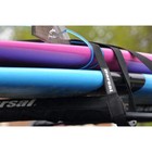 Dorsal Tie Down Straps For Roof Rack Pads Crossbars - Pack Of 2 Holds Surfboards