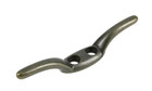 2-1 2 In  Antique Brass Rope Cleats  10-pack 