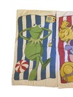 Vintage 1980 Lady Pepperell Brand Muppets Beach Towels Kermit And Miss Piggy