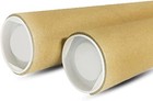 Giehougrio 2 Pack Mailing Tubes With Caps For Poster  Artwork Storage  