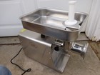 Lem Big Bite  22 Stainless Steel Electric Meat Grinder 1 Hp Complete Nice