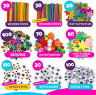2000 pcs Craft Kits For Kids  Ages 3-9 Girl Boys Gifts Arts And Crafts For Kids 