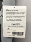 Athleta Women s Power Lift Tight Gray Fleece Lined Compression Nwt Sz Lt