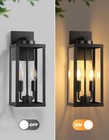 Outdoor Indoor Wall Lights For House  Transitional Wall Lantern Sconce Tall Wall