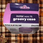 Fuji Film Instax Mini 7s Groovy Case Purple Brand New 