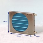Mini Condenser Radiator Copper Tube Fin Dn1x120 Evaporator