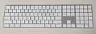 Apple A1843 Magic Keyboard With Numeric Keypad  white silver  No Usb Cable