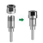 8mm Shank To 8mm Bits Router Collet Extension Engraving Machine Extension Rod