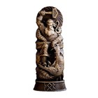 Norse God Statue Thor Viking Mythology Resin Idol Pagan Altar Decor 8 6   