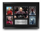  Patrick Stewart Star Trek Jean-luc Picard 16 X 12 Inch  a3  Printed Gifts 