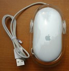Apple Pro Mouse Usb Wired Optical Mouse M5769 - White Clear - Cleaned   Tested